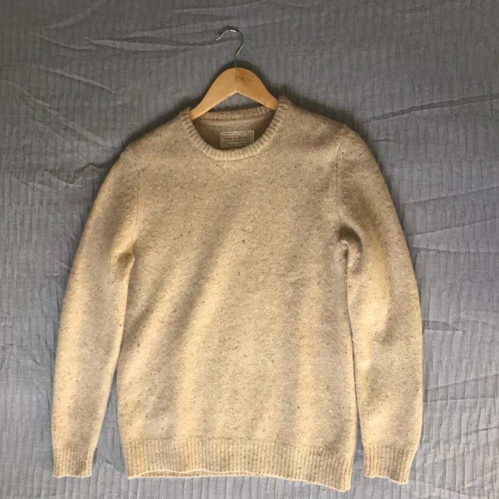 Sweater round-neck knit